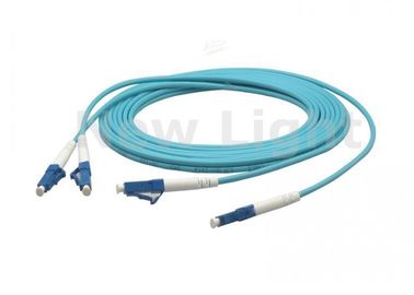 3M LC TO LC Fiber Optik Kablo, Mavi Dubleks Tek Modlu OM3 Fiber Optik Kablosu