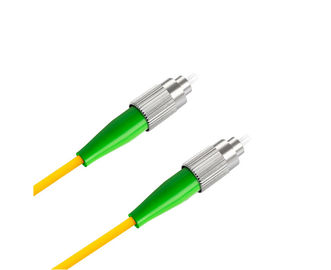 FC APC Sarı Fiber Optik Yama Kablosu Tek Modlu Simplex 3.0 Kablo Simplex Çekirdek