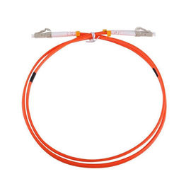 LC / SC / ST / FC Konnektörü Tek Modlu Fiber Optik Kablo 2.0mm PVC 3 Yıl Garanti