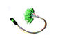 0.9mm 12 Fiber Fan Çıkışı Optik Yama Kablosu / Basit Modül MPO APC Erkek SC APC