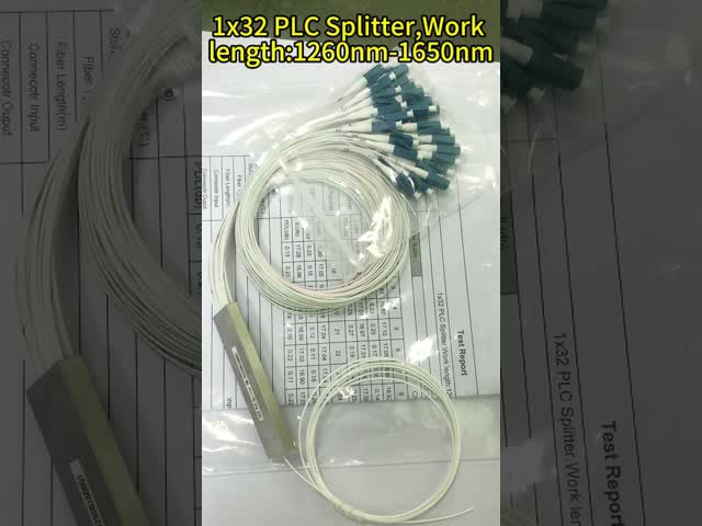 satın al FTTH uygulamaları için SC/APC bağlantısı ve paslanmaz çelik tüpü ile 1x8 Fiber Optic Splitter online manufacture