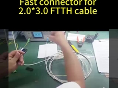 Mavi SC UPC Hızlı Montaj Bağlantısı Dağıtım Çerçeveleri İçin Kapalı Tel