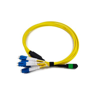 satın al Düşük Ekleme Kaybı Plenum MTP MPO Fiber Yama Kablosu PVC 3.0mm MPO Kablosu online manufacture