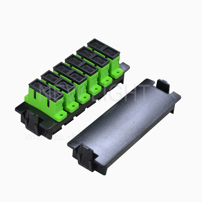 satın al 19 Inch Panel Fiber Optic Rack 24 Core Leviton Ağı için online manufacture