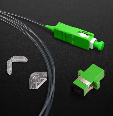 satın al 1 Çekirdek Optik Fiber Patch Kablosu LC APC To SC APC 10M Kapalı Görünmez Tek Mod online manufacture