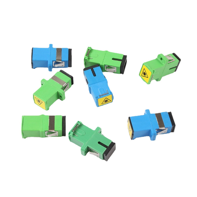 satın al 250um Çıplak Fiber Fiber Optik Adaptörü Tek Mod Fiber Tipi Flange ile online manufacture