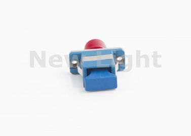 satın al SC FC SM SX Fiber Optik Adaptör Optik Dağıtım Çerçevesi için Plastik Hibrit Adaptör online manufacture