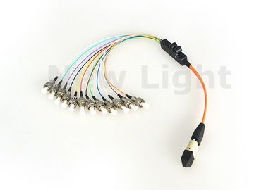 satın al Depolama Alanı Ağı / Veri Merkezi İçin Renkli Tek Mod 12 Çekirdekli MPO MTP Kablosu online manufacture