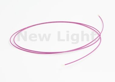 satın al Mor Renkli Simpleks Fiber Optik Kablo Tek Kipli, Fiber Koruma Kılıflı online manufacture