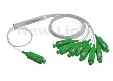 satın al SAPC MINI Tek Modlu 1x8 PLC Splitter, FTTH PLC Çelik Boru Türü FBT Fiber Bağlayıcı online manufacture