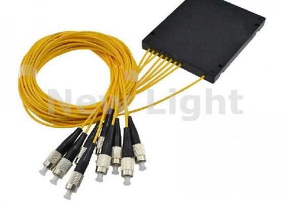 satın al FTTH ve PON ağları için FC UPC konektörü ile 1x8 PLC Fiber Optic Splitter Single Mode online manufacture