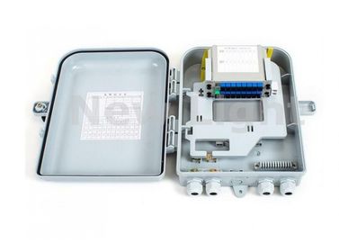 satın al PC Alaşım Malzemesi Lan / CATV için 16 Portlu FTTH Sonlandırma Kutusu / Optik Bölücü Kutusu online manufacture