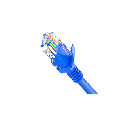 satın al Yüksek Hızlı Ağı için Altın Kaplama Bağlantıları ile Çift Kalkanlı Cat7 STP Patch Kablosu online manufacture