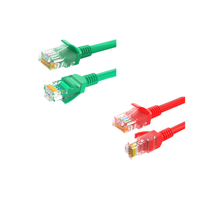 satın al Hızlı Ethernet Patch Kabloları UL Sertifikalı Cat6a Çıplak Bakır 24AWG*2*4P 7/0.20mm 100% Test Edildi online manufacture
