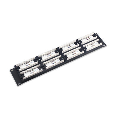 satın al RoHS Sertifikalı Korumalı 24 Port RJ45 Ethernet Yama Paneli ve Kablo Yönetimi online manufacture