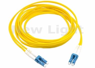 satın al SM Çift Yönlü Fiber Optik Atlama Kablosu Çift LC TO LC Fiber Düzeltme Kablosu Tek Mod online manufacture