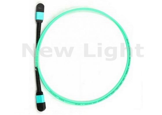 satın al 1M 12 Core MTP to MTP OM3 Multimode Fiber Optic Patch Cord Kablosu online manufacture