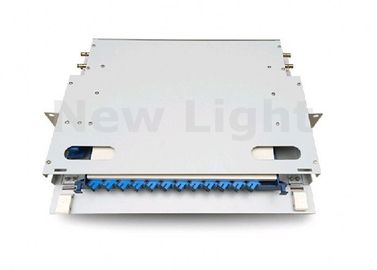 satın al CATV 19 inç ODF Optik Fiber Dağıtım Çerçevesi Standart Boyutlu 12 Portlu Çekirdek online manufacture