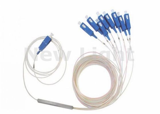 satın al FTTH için SC UPC 1x8 PLC Fiber Optik Ayırıcı Çelik Tüp Tipi, Tek Modlu ve Düşük Ekleme Kayıplı online manufacture