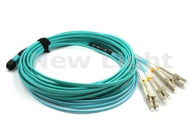 satın al 3 Metre MPO MTP Kablosu QMFP / SR Modülü için OM3 8 Strand Çok Modlu Fiber Optik Kablosu online manufacture