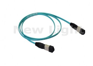 satın al OM4 5 Metre B Tipi MPO MTP Kablosu 12 Çekirdekli Multimode, 3.0mm Mini Yuvarlak LSZH ile online manufacture