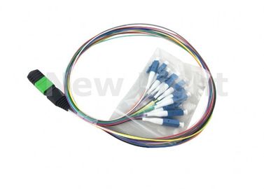 satın al 12 Çekirdek Kablo Demeti MPO TO LC Kablo, SM SX 0.9mm 50 cm Uzunluk MPO Fanout Kablo online manufacture