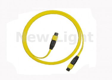 satın al 5 Metre 9/125 B Tipi MPO TO MPO Kablosu, 12 Çekirdekli Tek Modlu Fiber Optik Kablo online manufacture