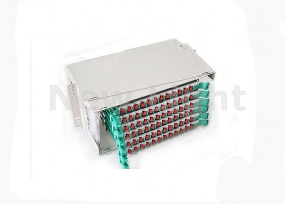 satın al 19 inç 72 Port Fiber Optic Patch Panel Duvar Montaj Kapasitesiyle ODF Optik Fiber Dağıtım Çerçeve online manufacture