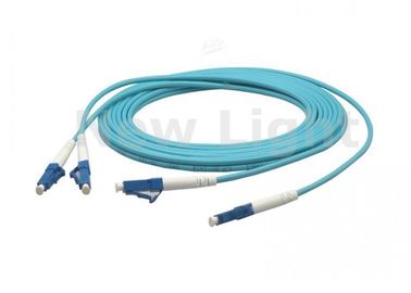 satın al 3M LC TO LC Fiber Optik Kablo, Mavi Dubleks Tek Modlu OM3 Fiber Optik Kablosu online manufacture