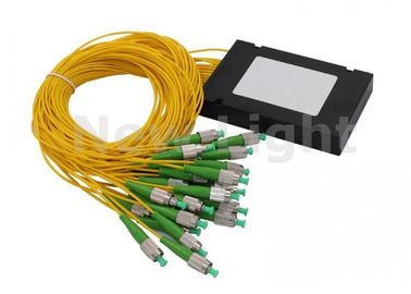 satın al FTTH FC APC Fiber Optik Bölücü FC APC Konnektörlü Tek Modlu 1x32 PLC Bölücü online manufacture