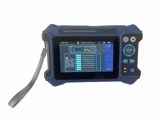 satın al 5m-80KM test mesafesine sahip fiber optik aletler yüksek karbonlu çelik çiviler ve doğru test için LD ışık kaynağı online manufacture