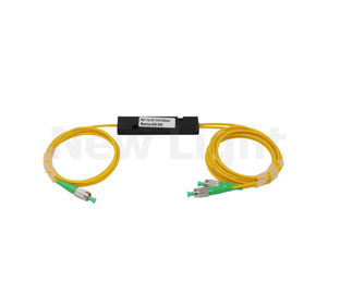 satın al 2M FC / APC mini tek modlu Fiber Optik Bölücü WDM 0,9 / 2,0 / 3,0 mm online manufacture