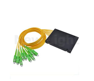 satın al 1.5 M 1: 2/4/6/8/16/32 SC / APC Fiber Optik Ayırıcı WDM tekli mod online manufacture