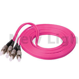 satın al Çok Modlu FC Fiber Yama Kablosu Duplex OM4 Atlama Kablosu Düşük Ekleme Kaybı online manufacture