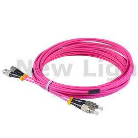 satın al 100G veri aktarımı FC - FC Çok Modlu Çift Yönlü Fiber Bağlantı Kablosu OM4 Kablosu online manufacture