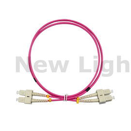 satın al 3 Metre SC - SC Çok Modlu Fiber Optik Kablo Patch Kablosu Çift Yönlü, Klip OM4 kablosu online manufacture
