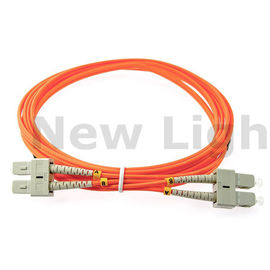 satın al 3 Metre SC - SC Çok Modlu Fiber Düzeltme Kablosu Duplex OM2 / OM3 / OM4 50/125 2.0 Kablo online manufacture