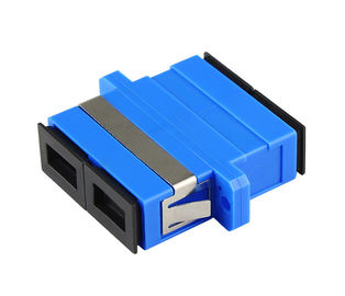 satın al Klipler Plastik Malzeme ile Tek Modlu Fiber Optik Adaptör / SC Dubleks Adaptör online manufacture