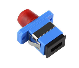 satın al Kablo için SC - FC / ST Fiber Optik Adaptör Plastik / Metal Malzeme Düşük Ekleme Kaybı online manufacture