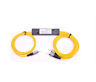 satın al Dayanıklı 1x2 PLC Splitter, Dağıtım Kutusu için Mini FC / UPC Fiber Optik Bağlantı Splitter online manufacture