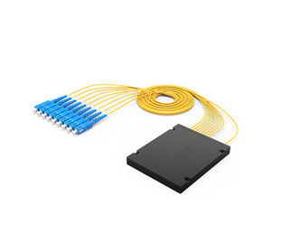 satın al FTTH 1 X 8/32 optik PLC splitter Modülü SC PC Konnektörü WDM / CWDM Tek Mod online manufacture