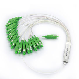 satın al MINI Fiber Optik Çoğaltıcı Splitter, FTTH İnternet için SC APC 1 X 16 Tek Modlu Fiber Splitter online manufacture