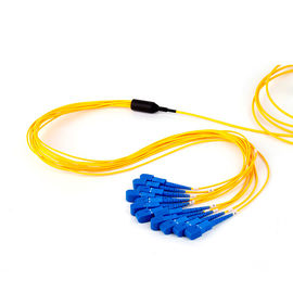 satın al SC UPC Tek Modlu Fan Çıkışı Optik Fiber Bağlantı Kablosu 12 Fiber Özelleştirilmiş Uzunluk online manufacture