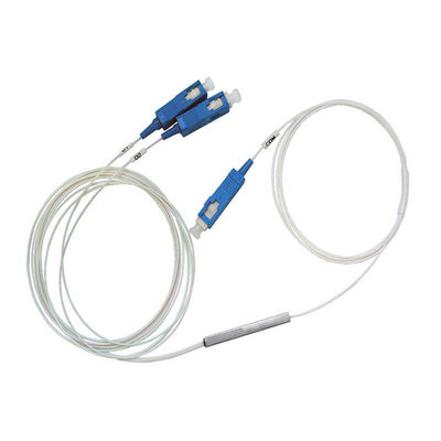 satın al PLC FTTH Mini Fiber Optic Splitter Modülü 1x2 SC Bağlantısı ve 900 um Fiber ile online manufacture