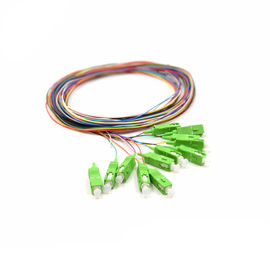 satın al SC / APC Fiber Optik Pigtail, 2 M Fiber Jumper Kabloları 12 Renkler Opitional online manufacture