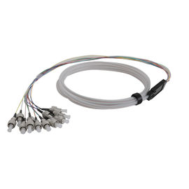 satın al 0.9 Mm Konnektörler Tek Modlu Fiber Pigtailler 1 M Beyaz Tüp Düşük Ekleme Kaybı online manufacture