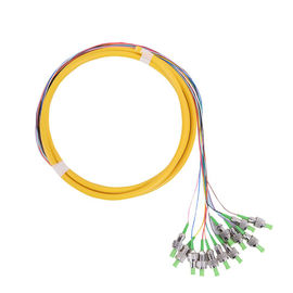 satın al Sarı Fiber Optik Pigtail Sınırlı Tüp ST APC 0.3 DB Ekleme Kaybı online manufacture