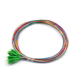 satın al Yüksek Hassasiyetli Seramik Yüksüklü LC APC 12 Çekirdek Fiber Optik Pigtail online manufacture