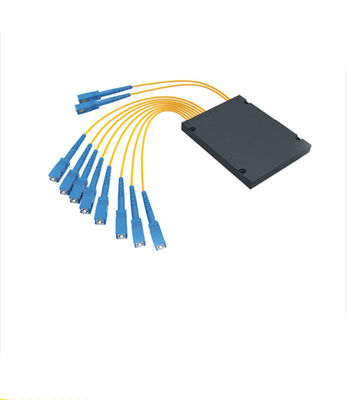 satın al 2x8 PLC Fiber Optik Ayırıcı, 1260-1650nm Dalga Boyu ve CATV ve FTTX için Düşük Ekleme Kaybı online manufacture