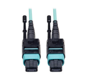 satın al 12 Çekirdek MPO / MTP Yüksek Yoğunluklu İtme Çekme sekmesi Fiber Patch Cord Dişi Konnektörl online manufacture